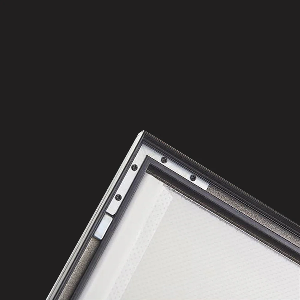 A2 Popular Magnetic Frame LED Light Square Corner Display