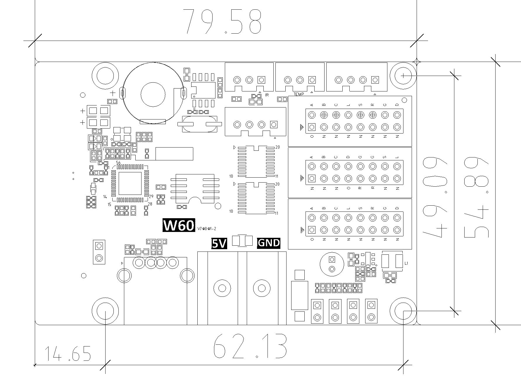 W60 - W Series Single Colour Cards