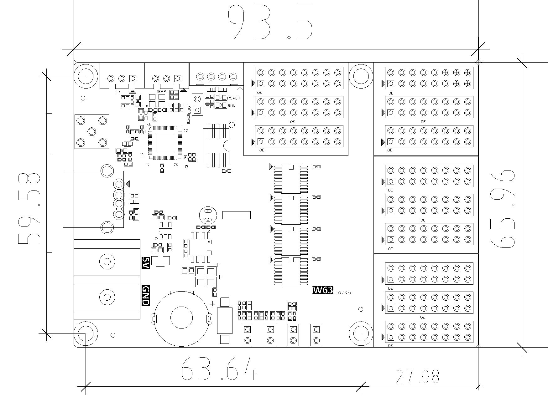 W63 - W Series Single Colour Cards