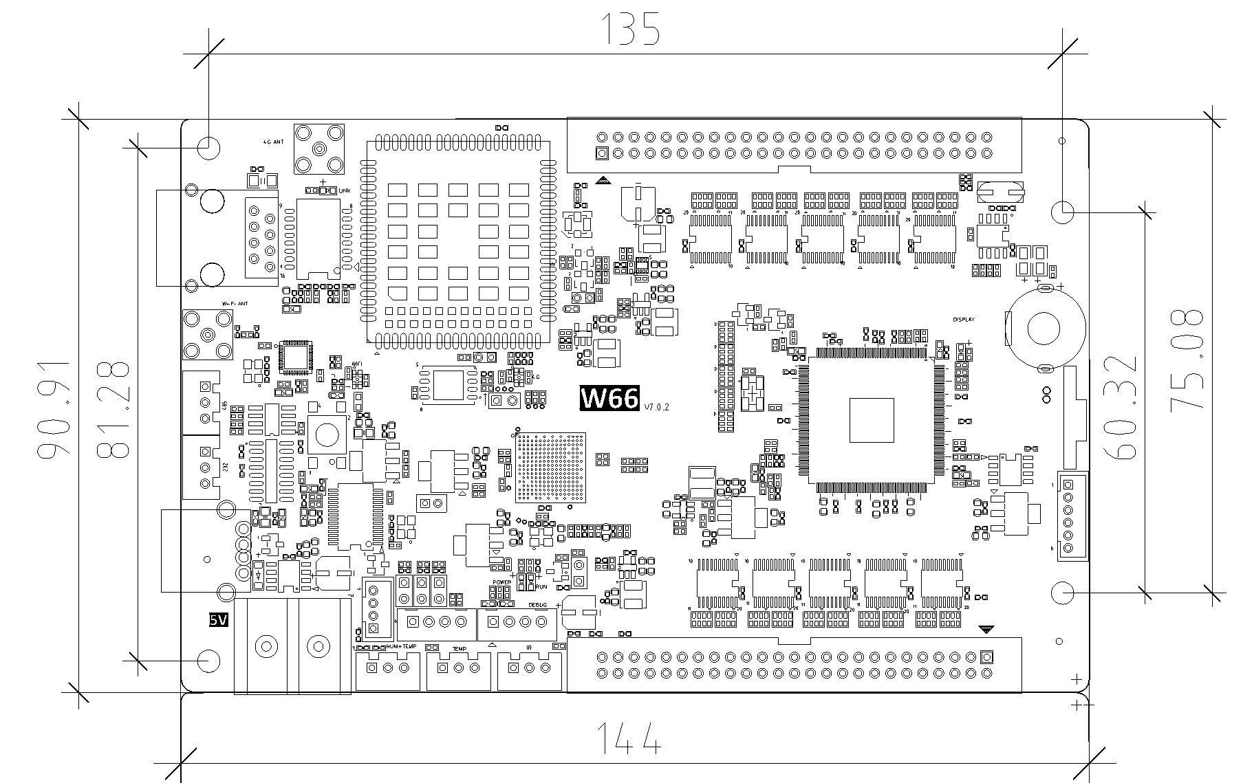 W66 - W Series Single Colour Cards