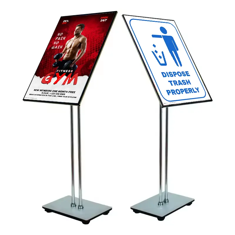 Adjustable LED Display Stand