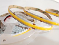 Flexible COB LED Strip Light 5m/Roll, 6x20 Chip Size, 24v, 12W